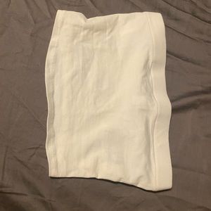 H&M XS white bandeau top - never worn